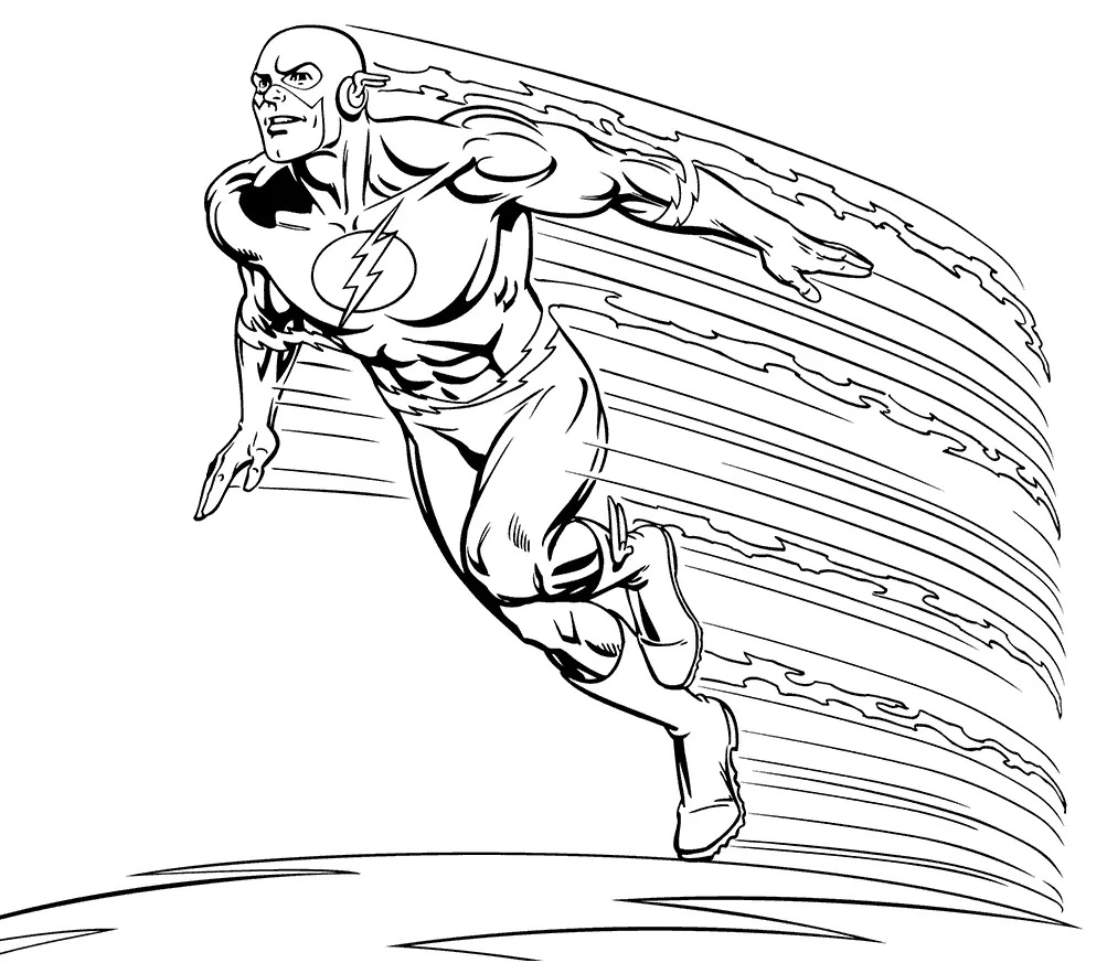 Çocuklar İçin Flash Boyama Sayfaları 