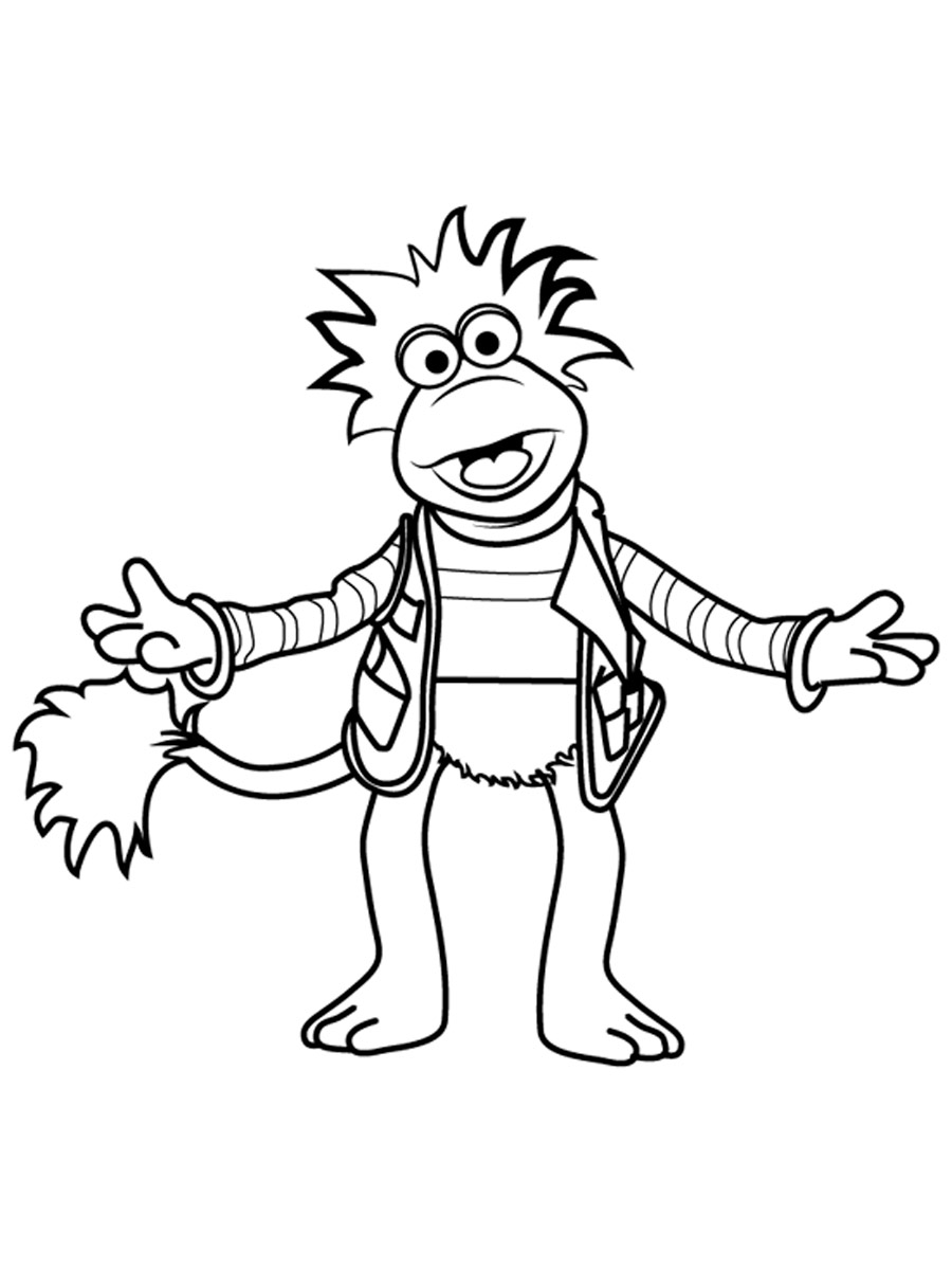 Çocuklar İçin Fraggles Boyama Sayfaları 