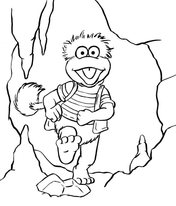 Çocuklar İçin Fraggles Boyama Sayfaları 