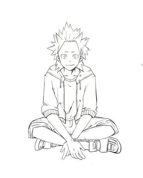 Çocuklar İçin Kirishima Boyama Sayfaları 