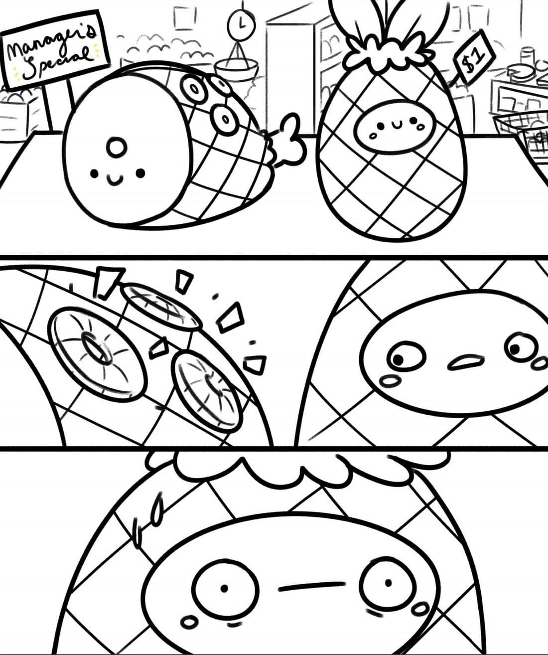 Çocuklar İçin Squishmallows Boyama Sayfaları 