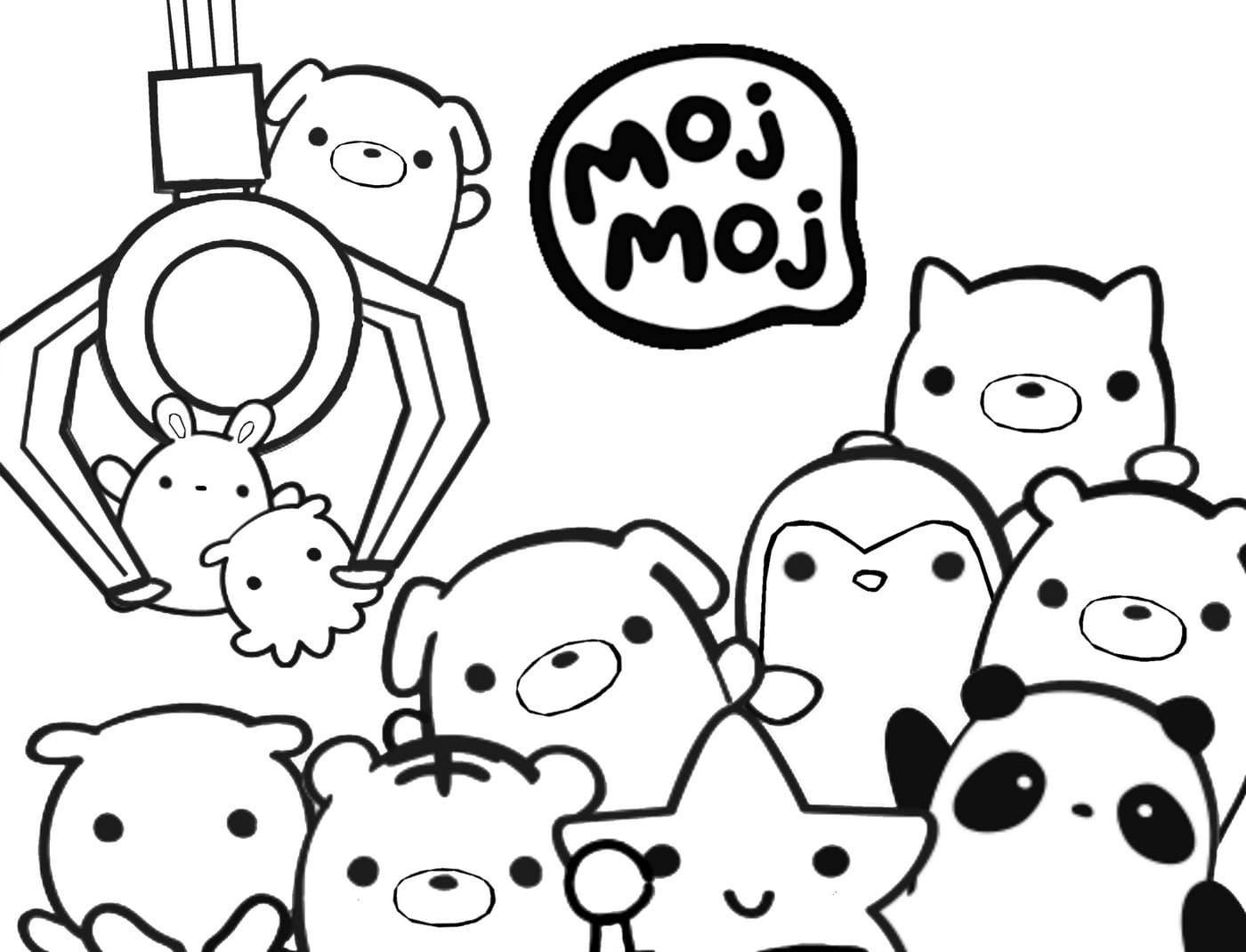 Çocuklar İçin Squishmallows Boyama Sayfaları 