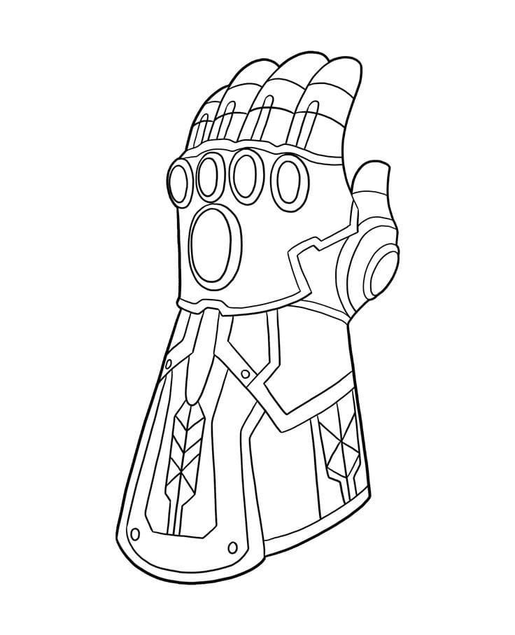 Çocuklar İçin Thanos Boyama Sayfaları 