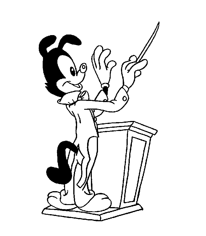 Çocuklar İçin Animaniacs Boyama Sayfaları 
