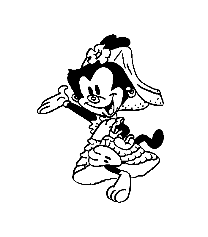 Çocuklar İçin Animaniacs Boyama Sayfaları 