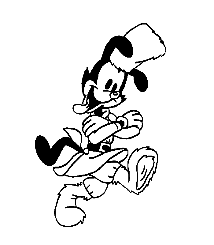 Çocuklar İçin Animaniacs Boyama Sayfaları 