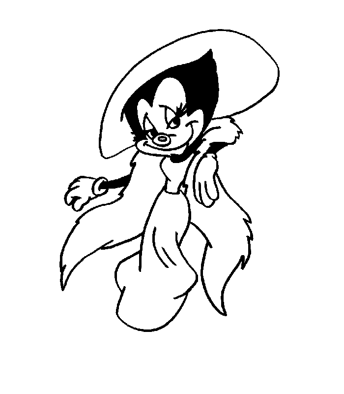 Çocuklar İçin Animaniacs Boyama Sayfaları 