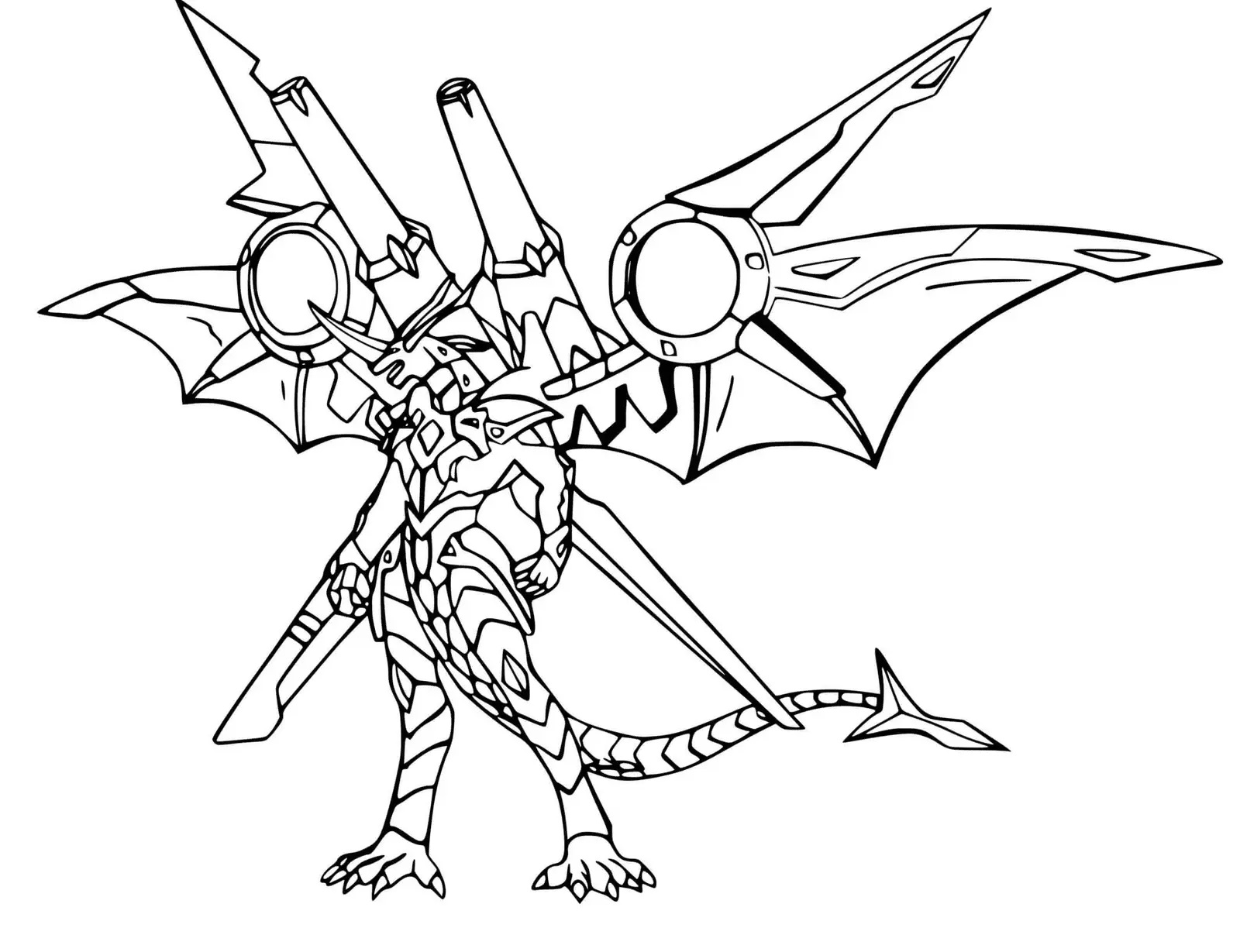 Çocuklar İçin Bakugan Boyama Sayfaları 