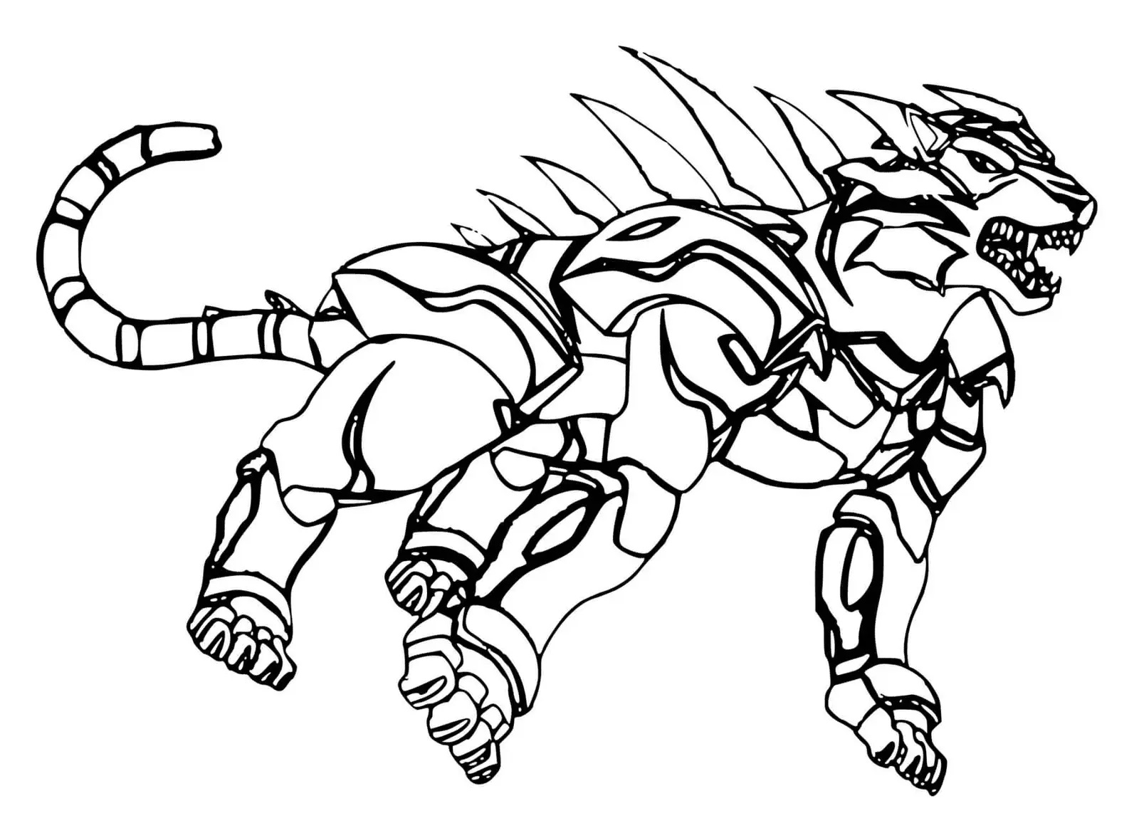 Çocuklar İçin Bakugan Boyama Sayfaları 