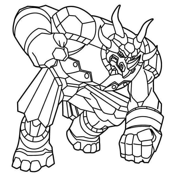 Çocuklar İçin Bakugan Boyama Sayfaları 