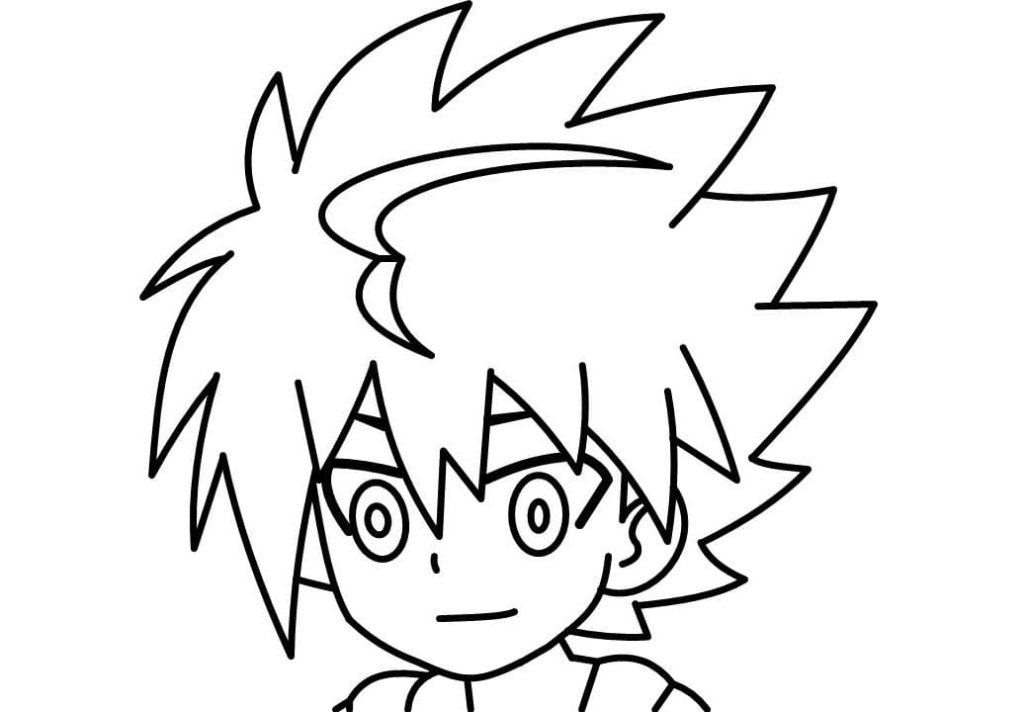 Çocuklar İçin Beyblade Boyama Sayfaları 