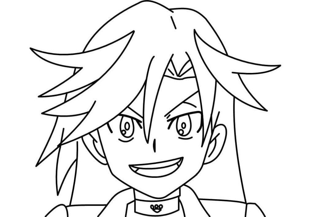 Çocuklar İçin Beyblade Boyama Sayfaları 