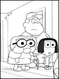 Çocuklar İçin Big City Greens Boyama Sayfaları 