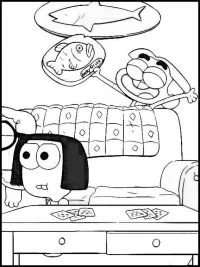 Çocuklar İçin Big City Greens Boyama Sayfaları 