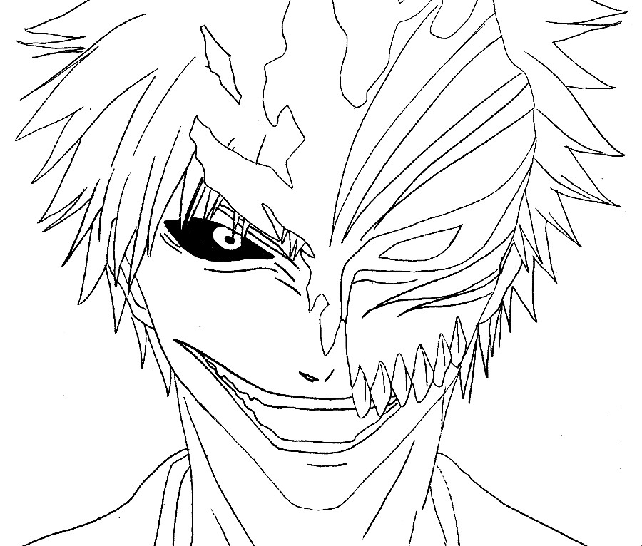 Çocuklar İçin Bleach Boyama Sayfaları 
