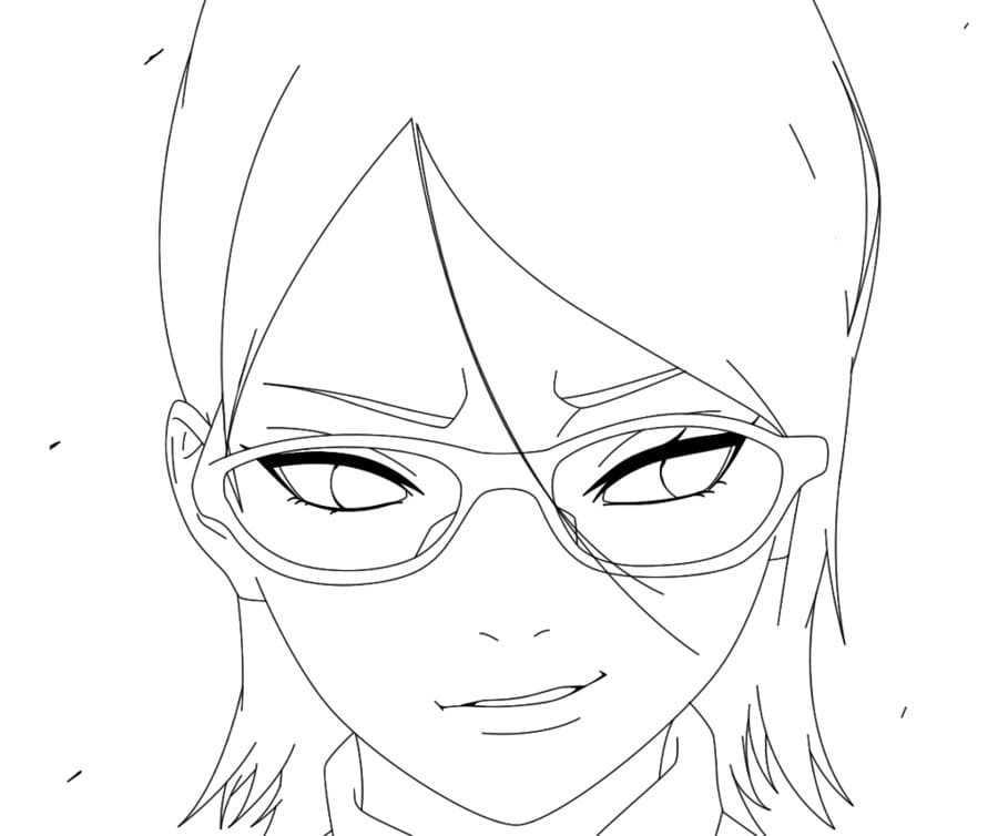 Çocuklar İçin Boruto Boyama Sayfaları 