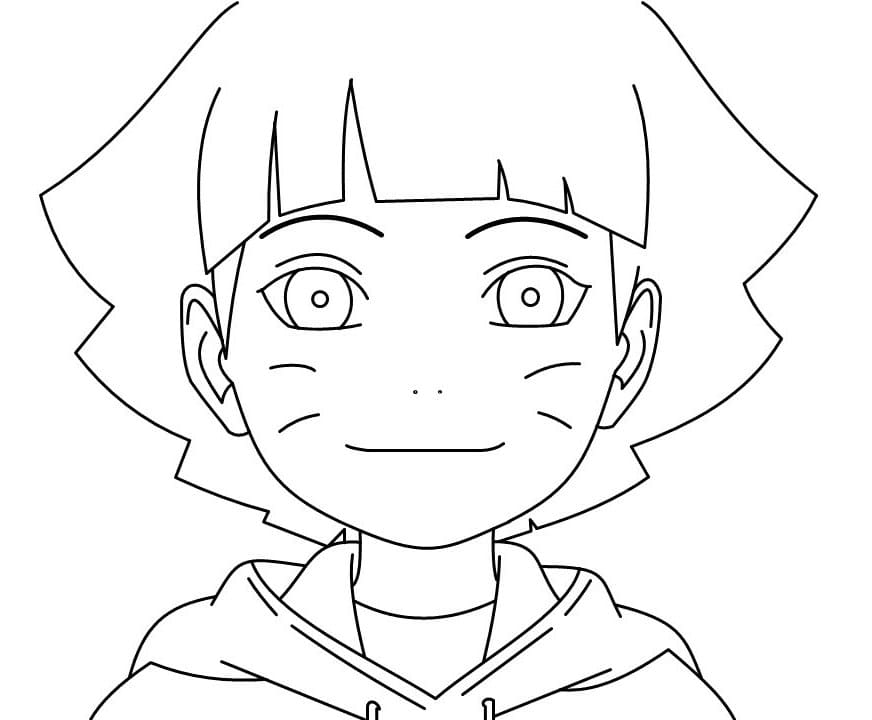 Çocuklar İçin Boruto Boyama Sayfaları 