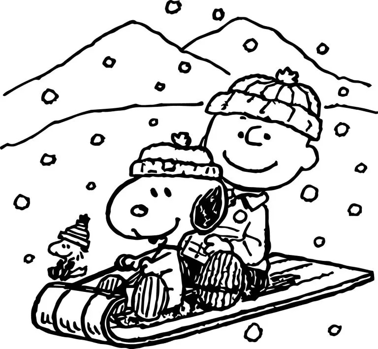 Çocuklar İçin charlie-brown Boyama Sayfaları 