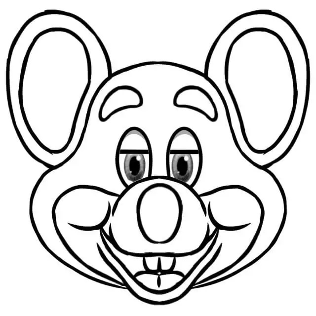 Çocuklar İçin Chuck e Cheese Boyama Sayfaları 