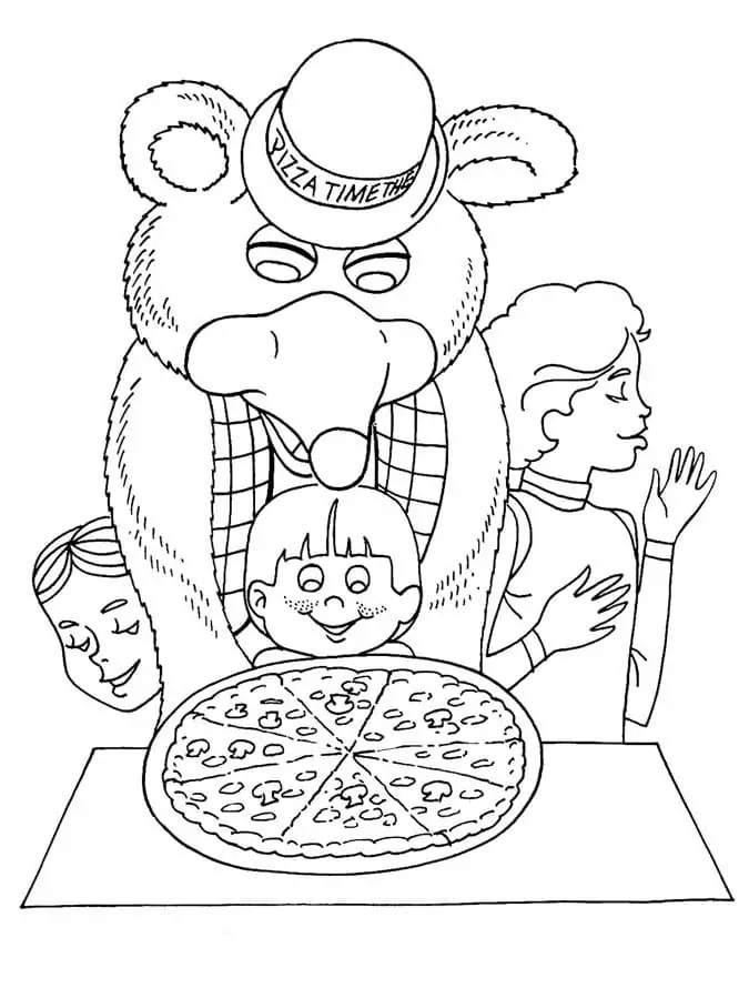 Çocuklar İçin Chuck e Cheese Boyama Sayfaları 