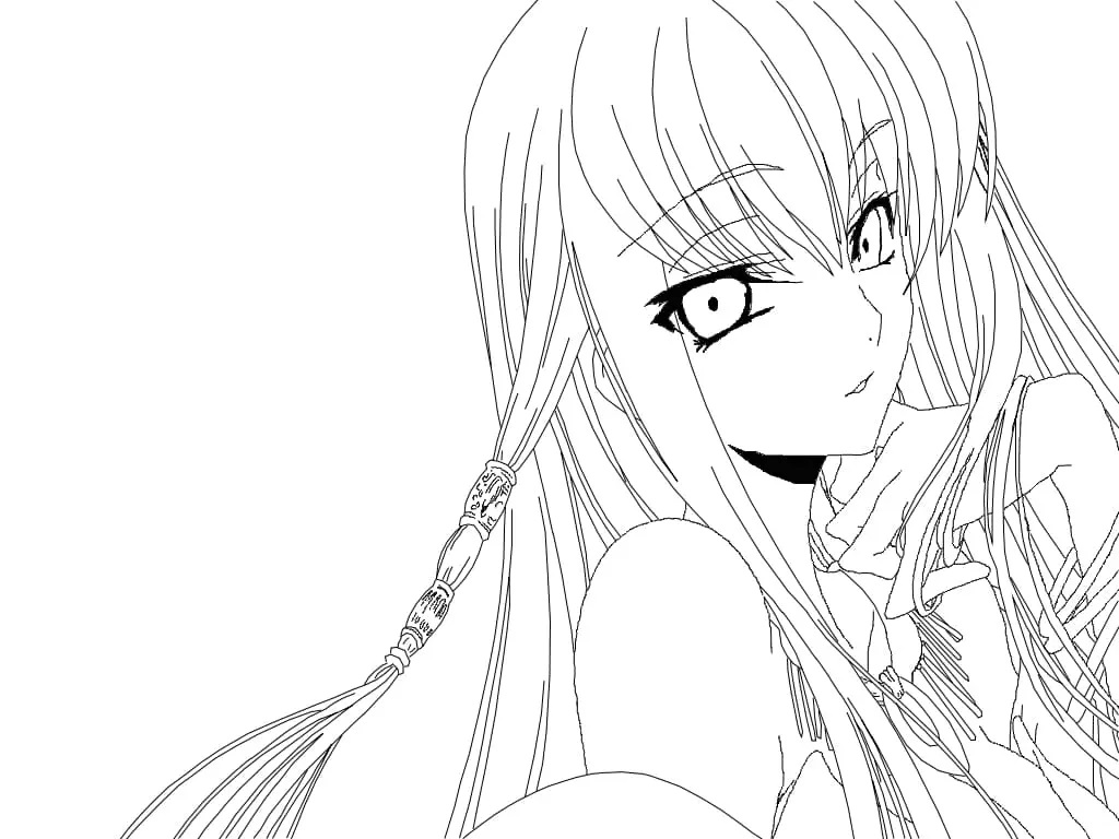 Çocuklar İçin Code Geass Boyama Sayfaları 