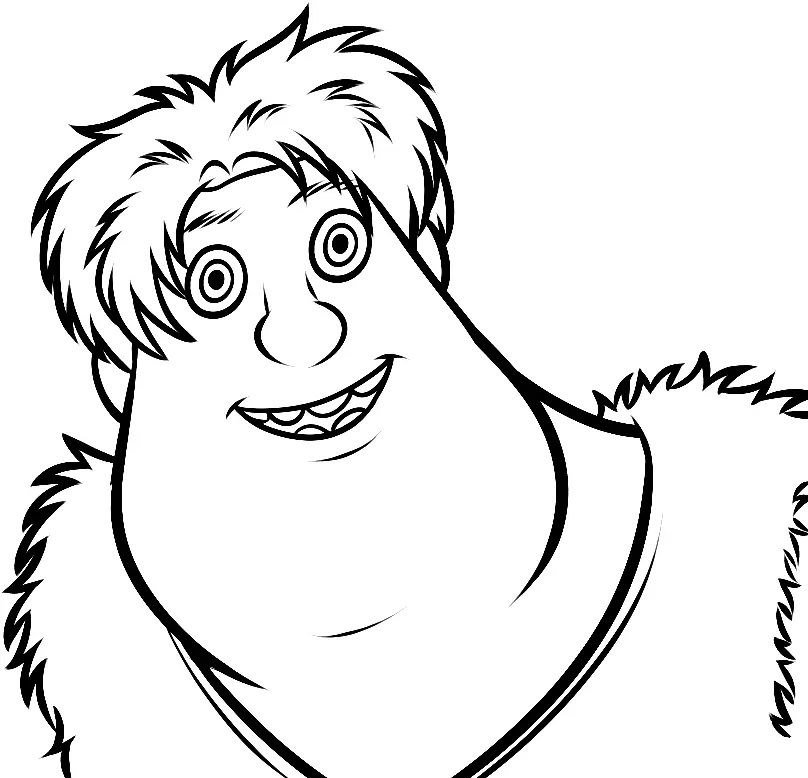 Çocuklar İçin croods Boyama Sayfaları 