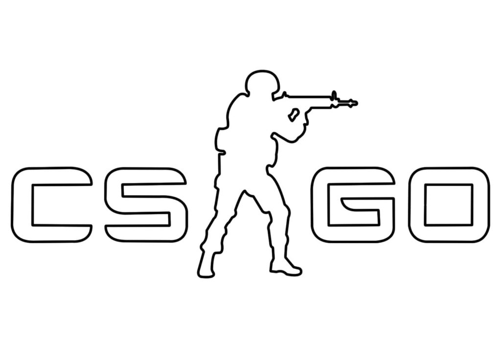 Çocuklar İçin CS GO Boyama Sayfaları 