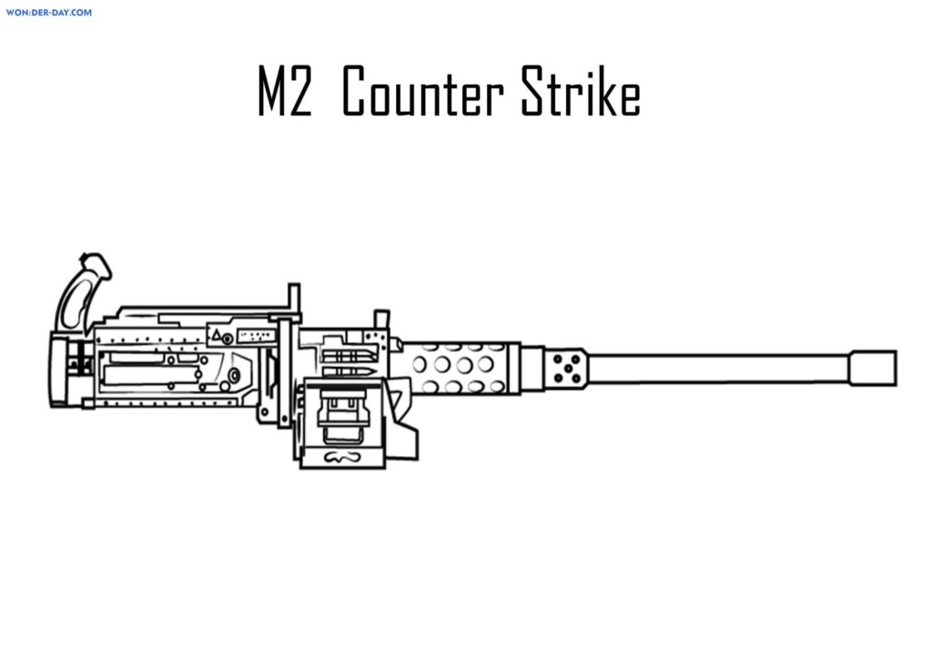 Çocuklar İçin CS GO Boyama Sayfaları 