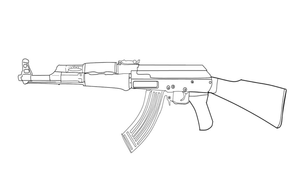 Çocuklar İçin CS GO Boyama Sayfaları 