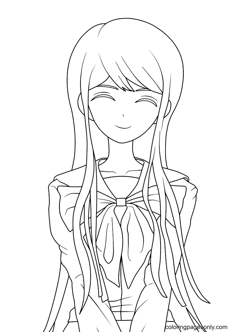 Çocuklar İçin Danganronpa Boyama Sayfaları 