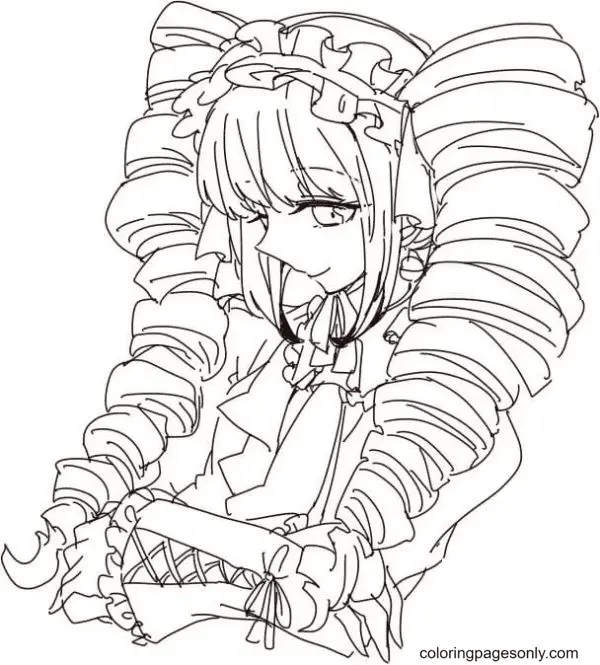 Çocuklar İçin Danganronpa Boyama Sayfaları 