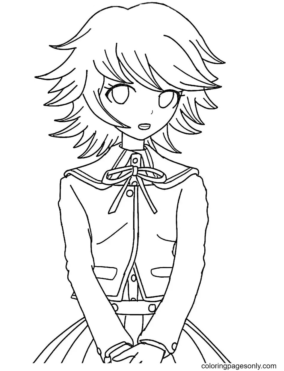 Çocuklar İçin Danganronpa Boyama Sayfaları 