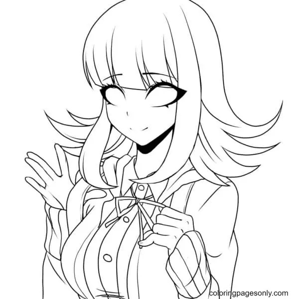 Çocuklar İçin Danganronpa Boyama Sayfaları 