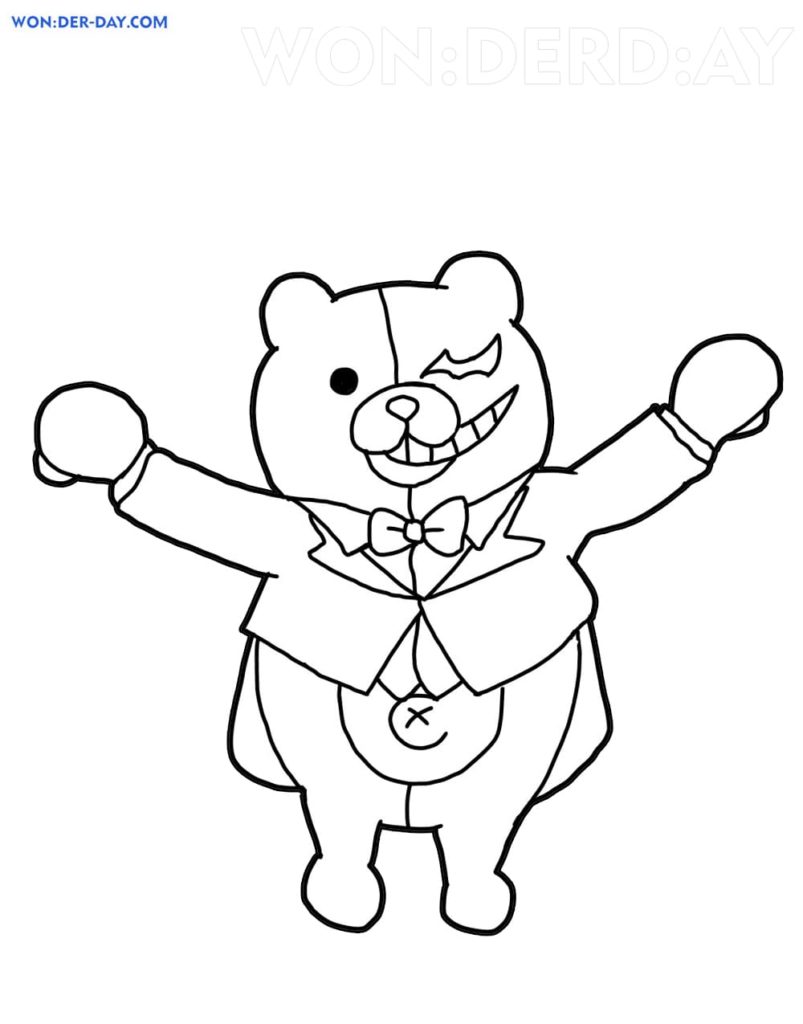 Çocuklar İçin Danganronpa Boyama Sayfaları 