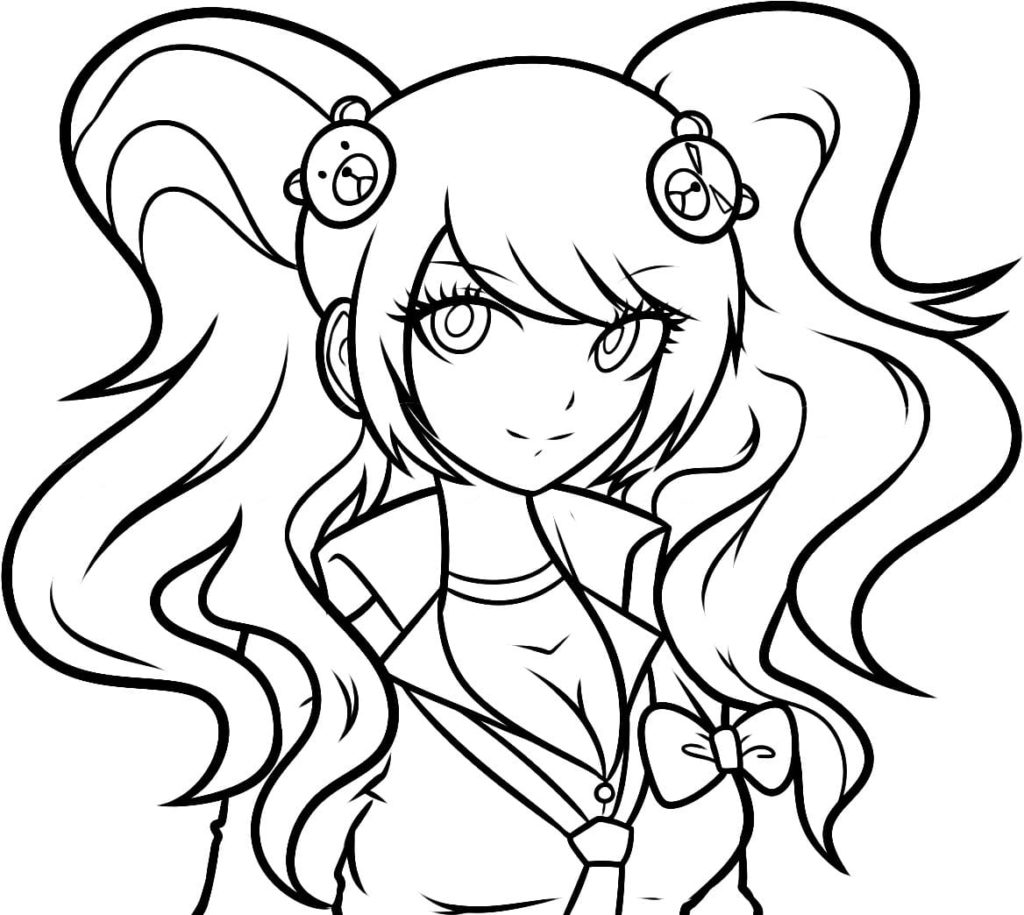 Çocuklar İçin Danganronpa Boyama Sayfaları 
