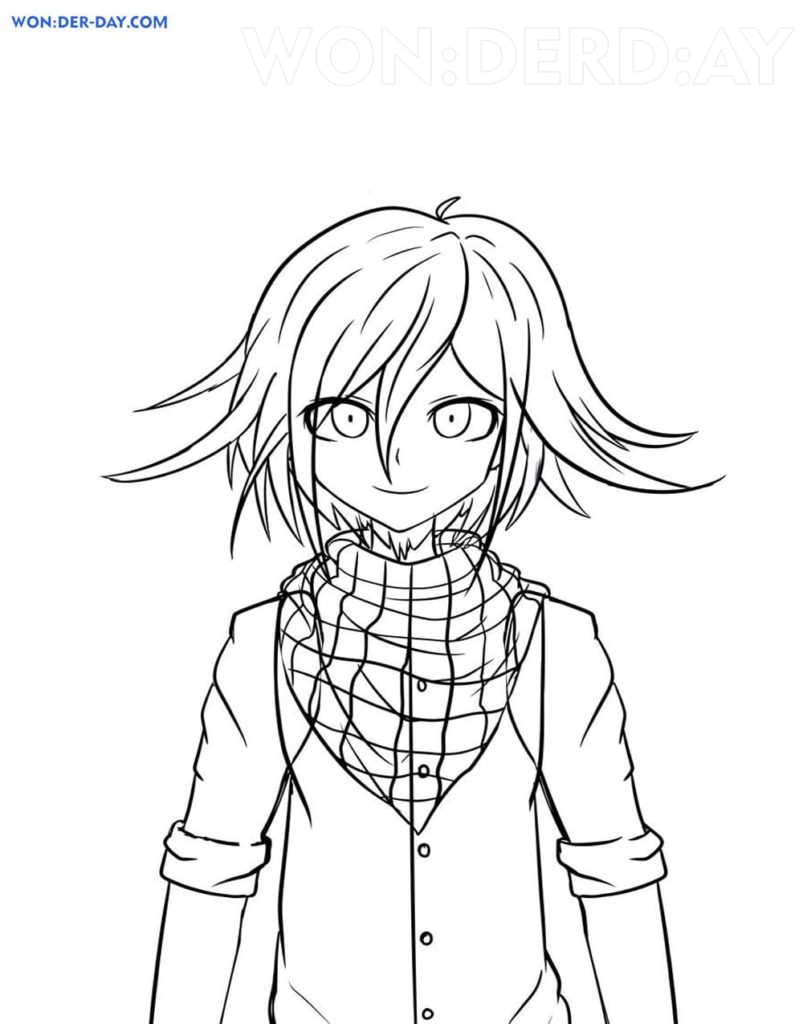 Çocuklar İçin Danganronpa Boyama Sayfaları 