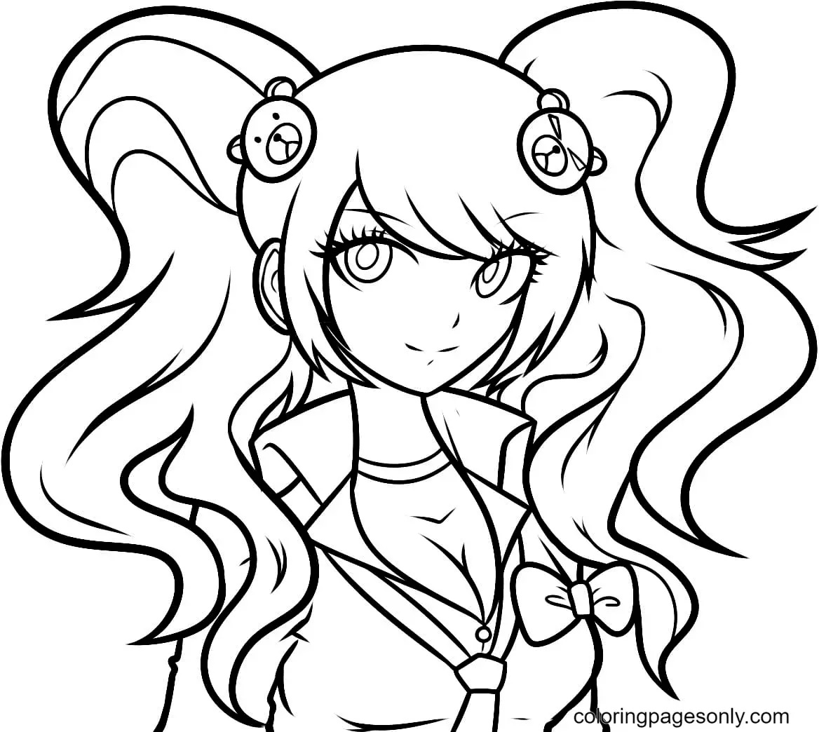 Çocuklar İçin Danganronpa Boyama Sayfaları 