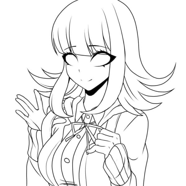 Çocuklar İçin Danganronpa Boyama Sayfaları 