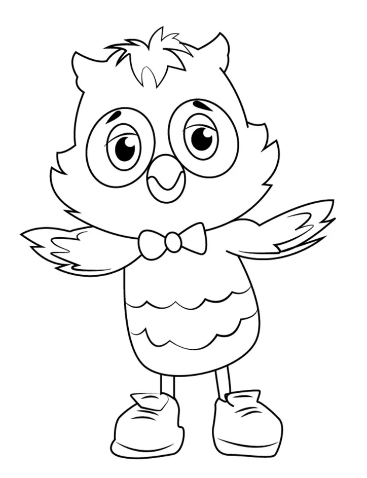 Çocuklar İçin Daniel Tiger Boyama Sayfaları 