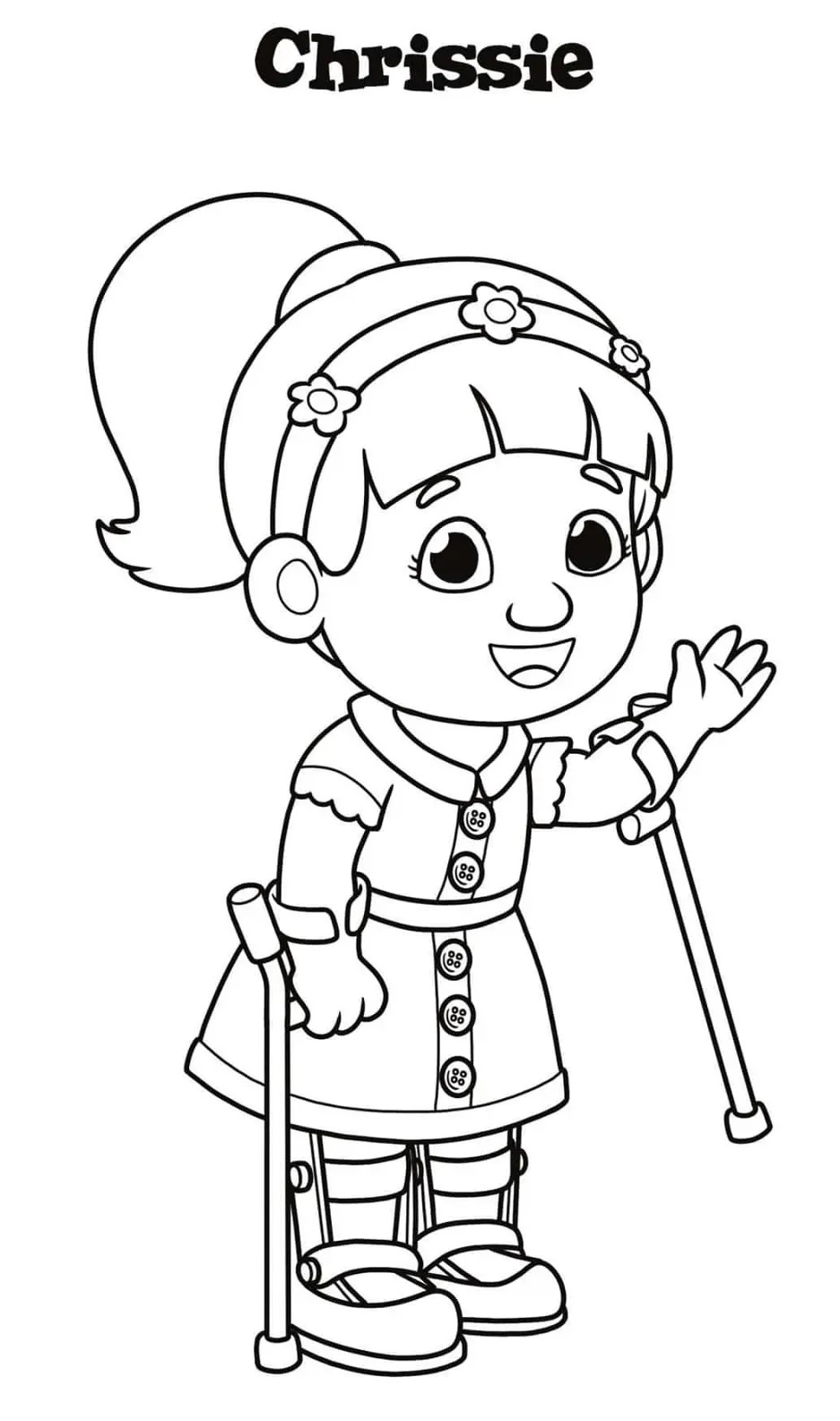 Çocuklar İçin Daniel Tiger Boyama Sayfaları 