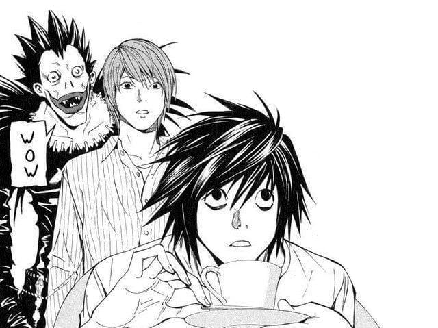 Çocuklar İçin Death Note Boyama Sayfaları 