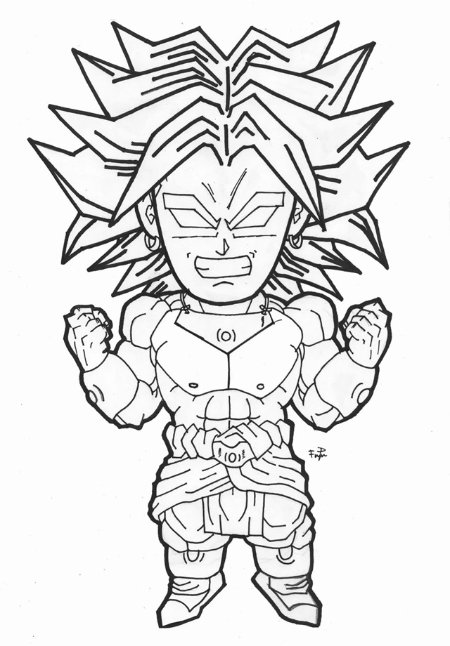 Çocuklar İçin Dragon Ball Boyama Sayfaları 