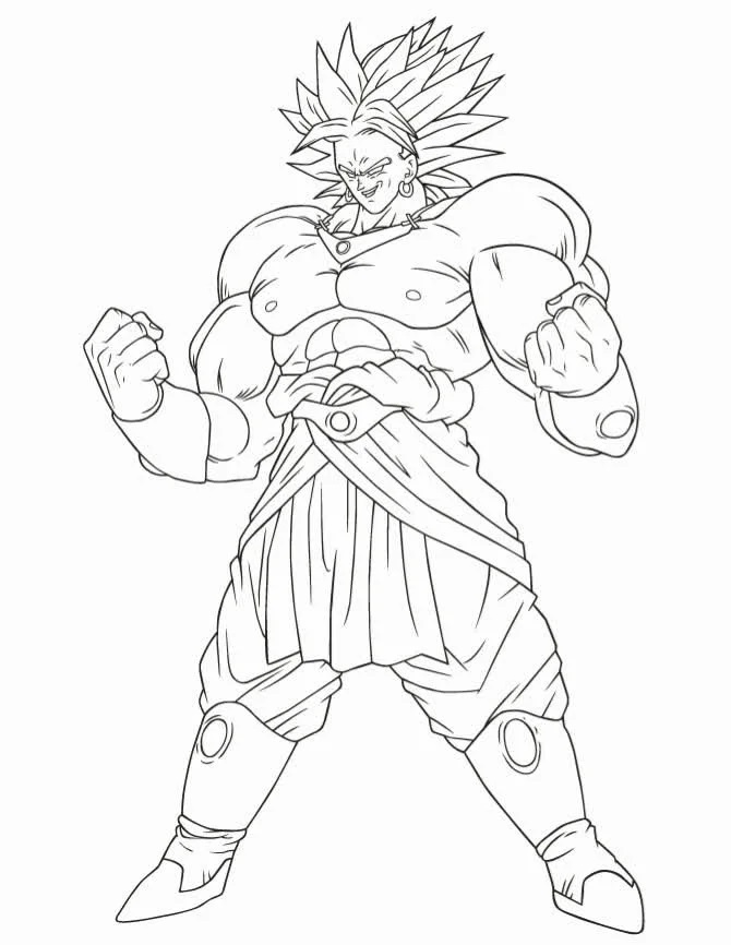 Çocuklar İçin Dragon Ball Boyama Sayfaları 