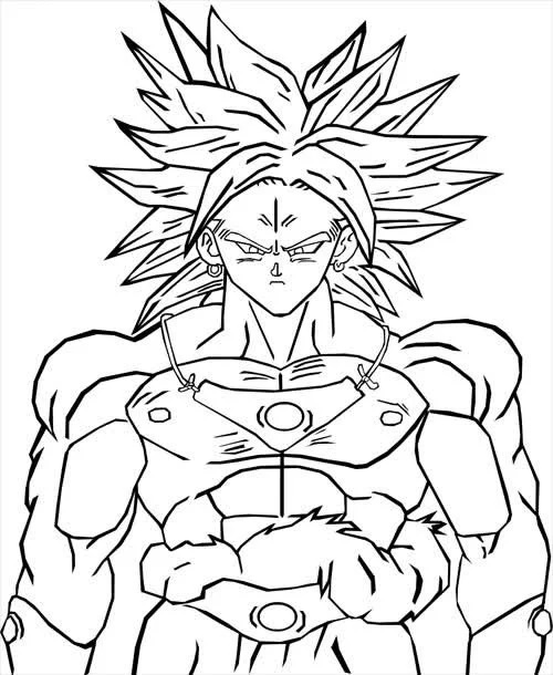 Çocuklar İçin Dragon Ball Boyama Sayfaları 