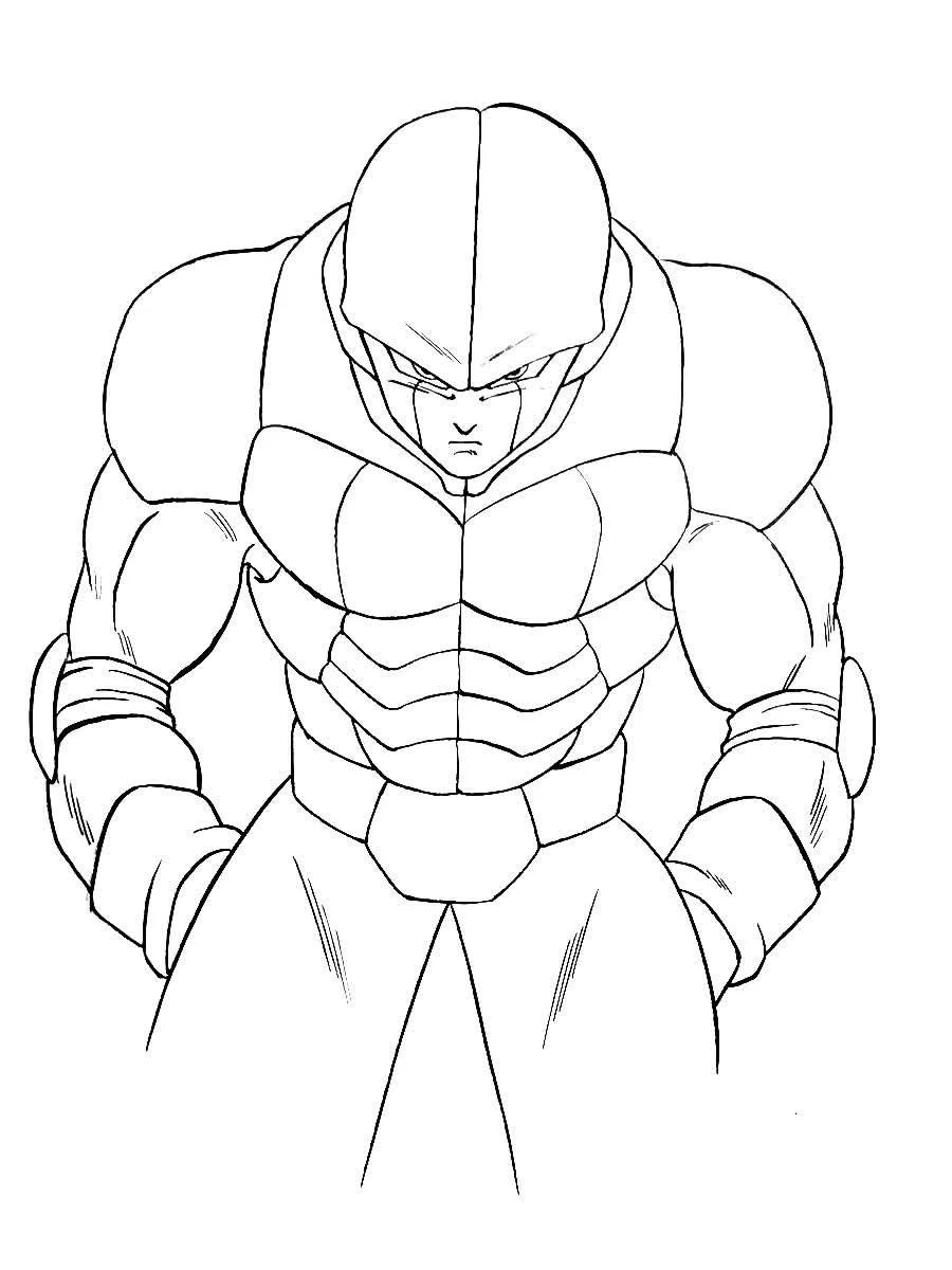 Çocuklar İçin Dragon Ball Boyama Sayfaları 