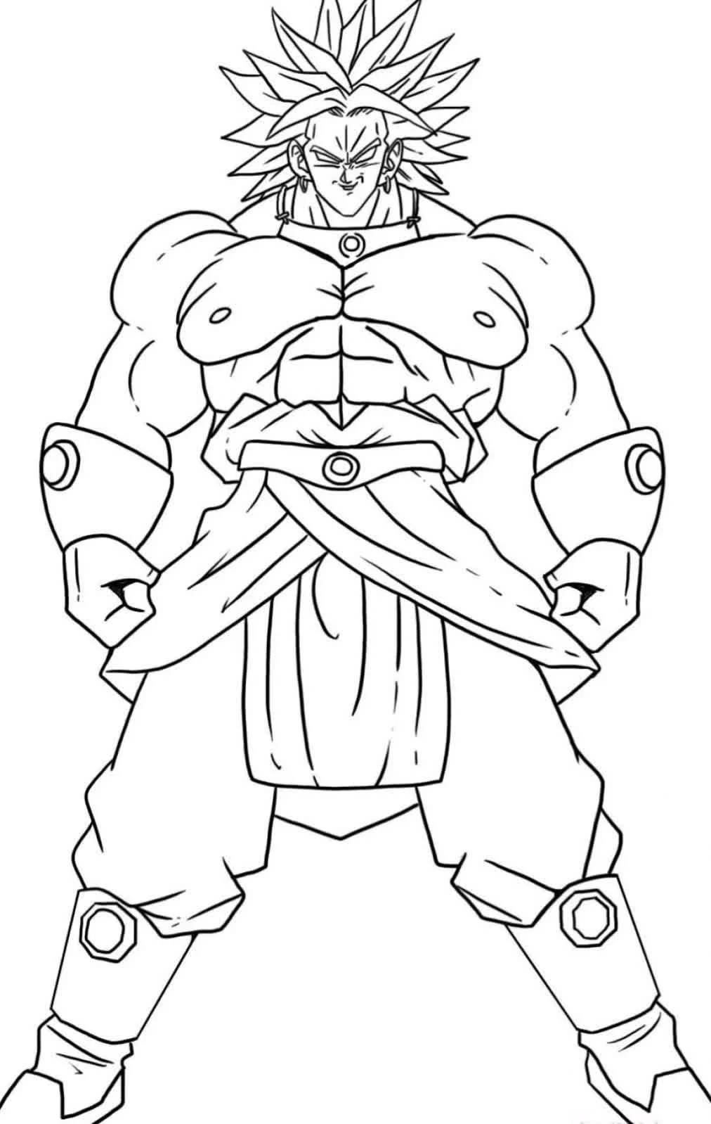 Çocuklar İçin Dragon Ball Boyama Sayfaları 