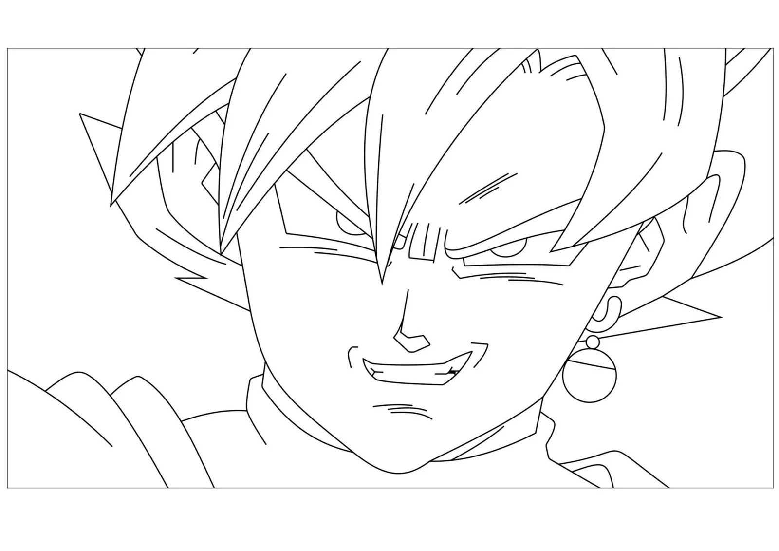 Çocuklar İçin Dragon Ball Boyama Sayfaları 