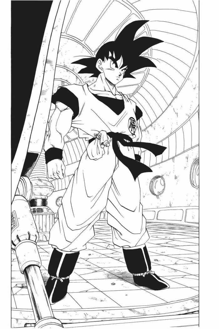 Çocuklar İçin Dragon Ball Boyama Sayfaları 