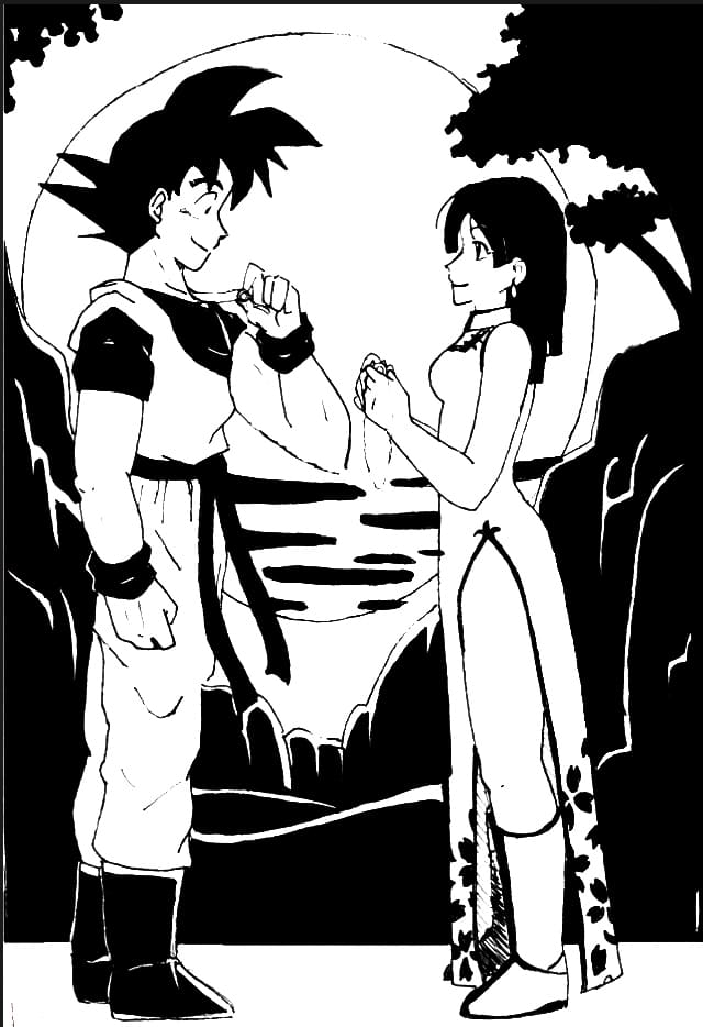 Çocuklar İçin Dragon Ball Boyama Sayfaları 