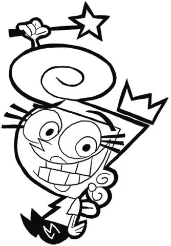 Çocuklar İçin Fairly Oddparents Boyama Sayfaları 